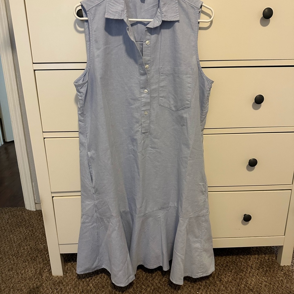 Beachlunchlounge Light Blue Sleeveless Dress